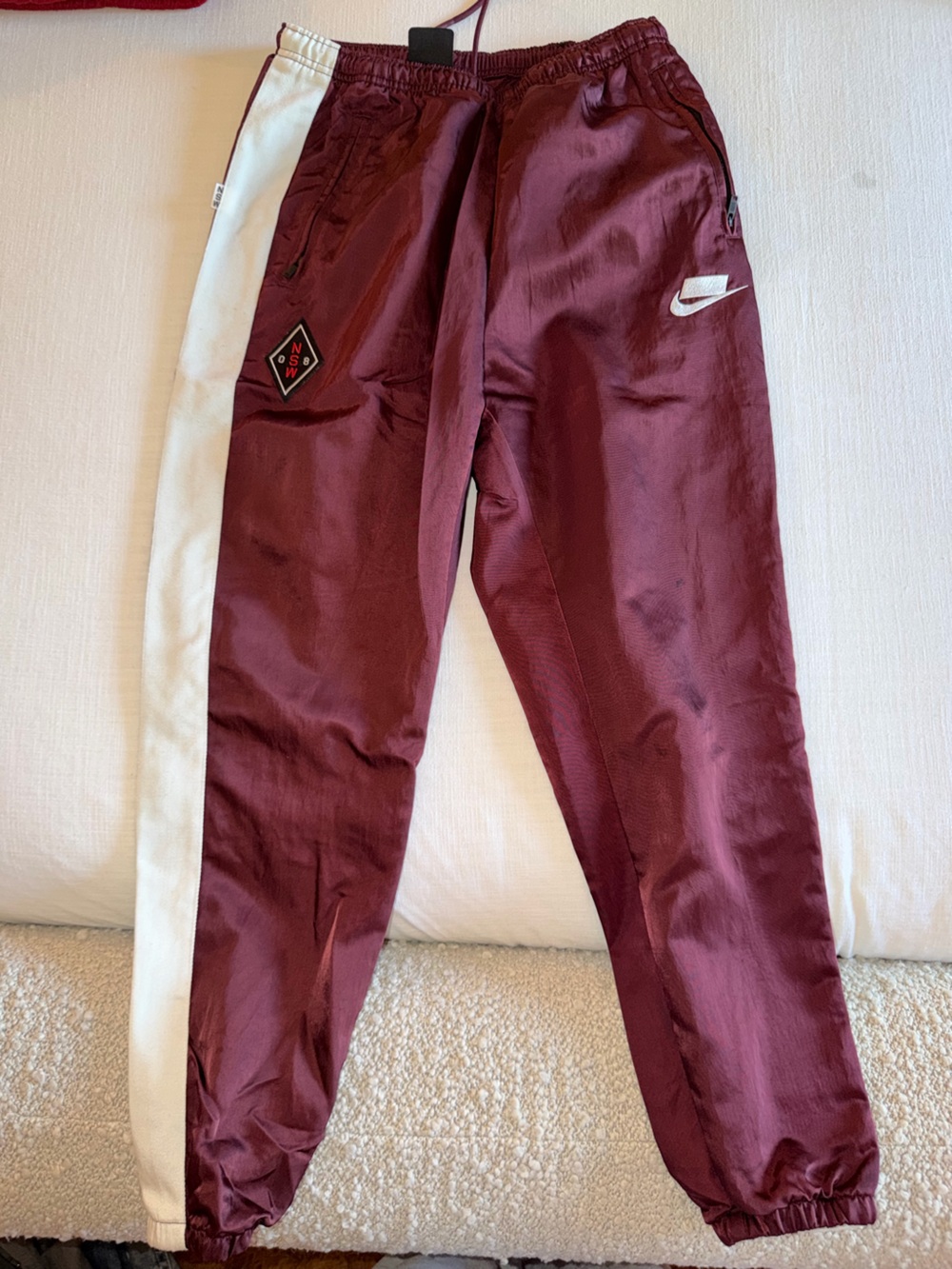 Women’s Maroon Athletic Track Pants